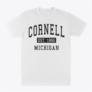 Cornell Michigan Classic Established Classic Dad T-Shirt