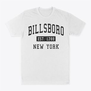 Billsboro New York Classic Established Classic Dad T-Shirt