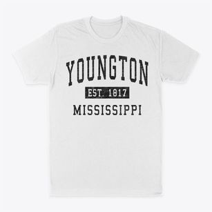 Youngton Mississippi Classic Established Classic Dad T-Shirt
