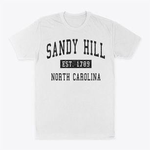 Sandy Hill North Carolina Classic Established Classic Dad T-Shirt