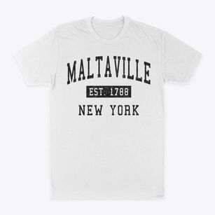 Maltaville New York Classic Established Classic Dad T-Shirt