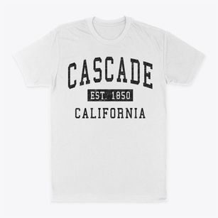 Cascade California Classic Established Classic Dad T-Shirt