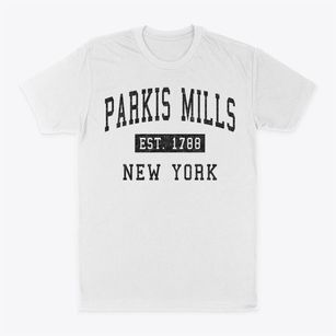 Parkis Mills New York Classic Established Classic Dad T-Shirt