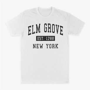 Elm Grove New York Classic Established Classic Dad T-Shirt