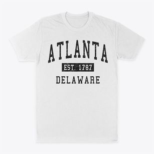 Atlanta Delaware Classic Established Classic Dad T-Shirt