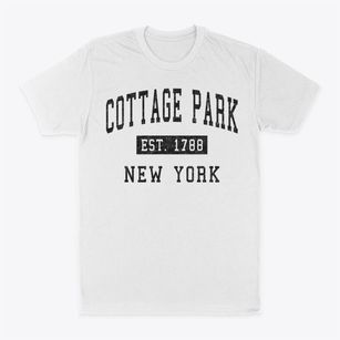 Cottage Park New York Classic Established Classic Dad T-Shirt