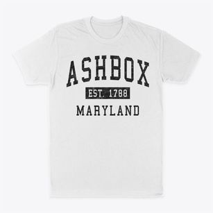Ashbox Maryland Classic Established Classic Dad T-Shirt