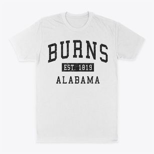 Burns Alabama Classic Established Classic Dad T-Shirt