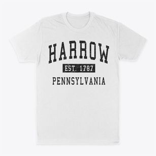 Harrow Pennsylvania Classic Established Classic Dad T-Shirt