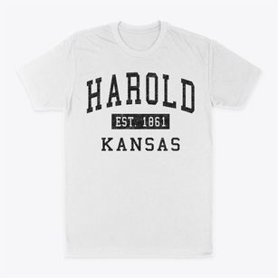 Harold Kansas Classic Established Classic Dad T-Shirt