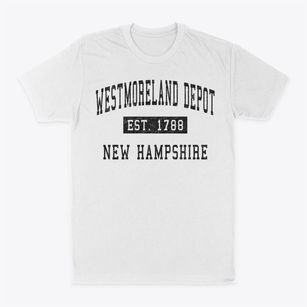 Westmoreland Depot New Hampshire Classic Established Classic Dad T-Shirt