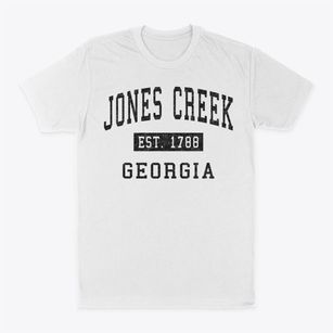 Jones Creek Georgia Classic Established Classic Dad T-Shirt