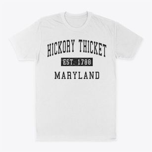 Hickory Thicket Maryland Classic Established Classic Dad T-Shirt