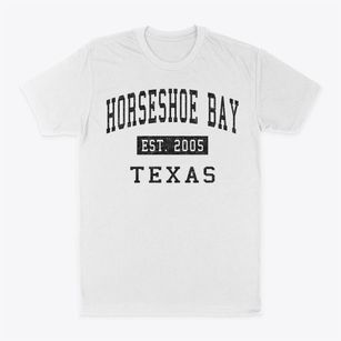 Horseshoe Bay Texas Classic Established Classic Dad T-Shirt