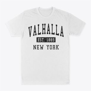 Valhalla New York Classic Established Classic Dad T-Shirt
