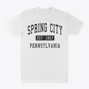 Spring City Pennsylvania Classic Established Classic Dad T-Shirt