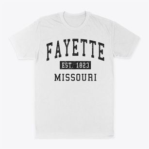 Fayette Missouri Classic Established Classic Dad T-Shirt