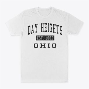 Day Heights Ohio Classic Established Classic Dad T-Shirt