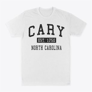 Cary North Carolina Classic Established Classic Dad T-Shirt