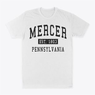 Mercer Pennsylvania Classic Established Classic Dad T-Shirt