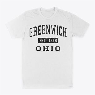Greenwich Ohio Classic Established Classic Dad T-Shirt