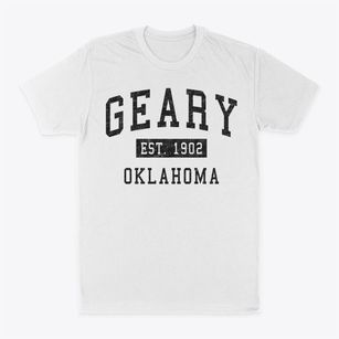 Geary Oklahoma Classic Established Classic Dad T-Shirt