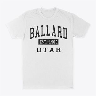 Ballard Utah Classic Established Classic Dad T-Shirt