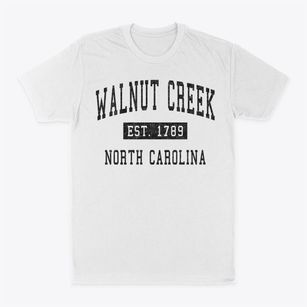 Walnut Creek North Carolina Classic Established Classic Dad T-Shirt