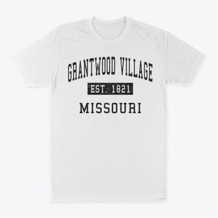 Grantwood Village Missouri Classic Established Classic Dad T-Shirt