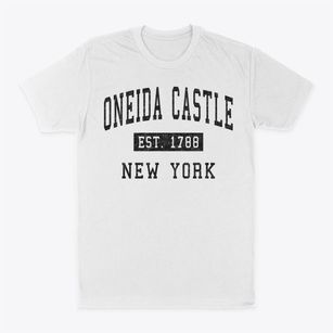 Oneida Castle New York Classic Established Classic Dad T-Shirt