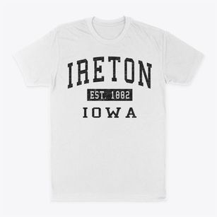 Ireton Iowa Classic Established Classic Dad T-Shirt