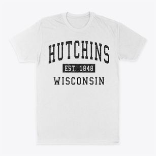 Hutchins Wisconsin Classic Established Classic Dad T-Shirt