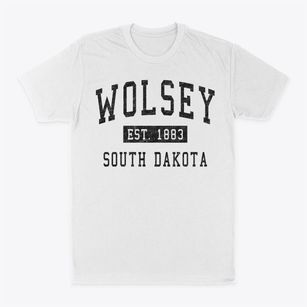 Wolsey South Dakota Classic Established Classic Dad T-Shirt