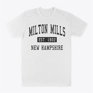 Milton Mills New Hampshire Classic Established Classic Dad T-Shirt