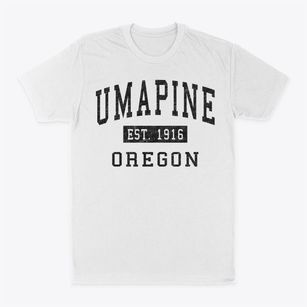 Umapine Oregon Classic Established Classic Dad T-Shirt