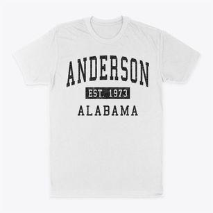 Anderson Alabama Classic Established Classic Dad T-Shirt