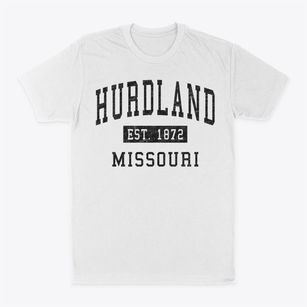 Hurdland Missouri Classic Established Classic Dad T-Shirt
