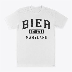 Bier Maryland Classic Established Classic Dad T-Shirt