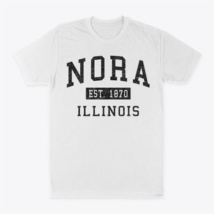Nora Illinois Classic Established Classic Dad T-Shirt