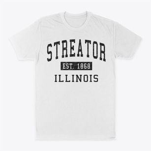 Streator Illinois Classic Established Classic Dad T-Shirt