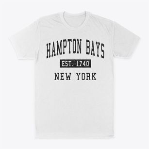 Hampton Bays New York Classic Established Classic Dad T-Shirt