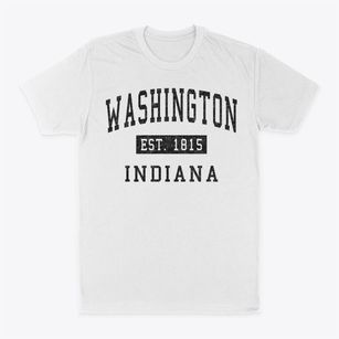 Washington Indiana Classic Established Classic Dad T-Shirt