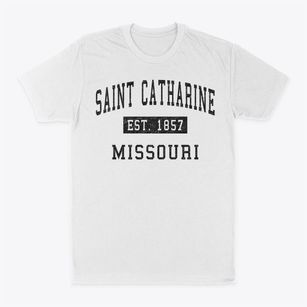 Saint Catharine Missouri Classic Established Classic Dad T-Shirt