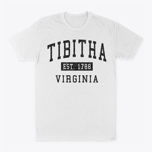 Tibitha Virginia Classic Established Classic Dad T-Shirt