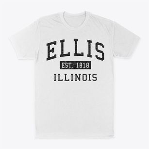 Ellis Illinois Classic Established Classic Dad T-Shirt