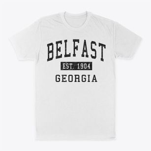 Belfast Georgia Classic Established Classic Dad T-Shirt