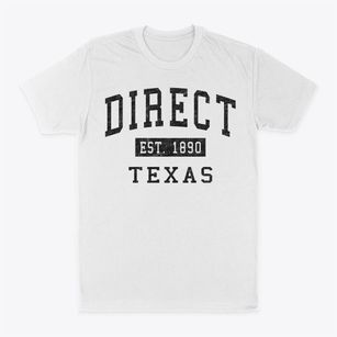 Direct Texas Classic Established Classic Dad T-Shirt