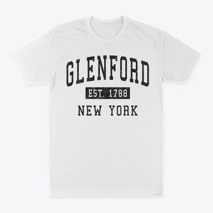 Glenford New York Classic Established Classic Dad T-Shirt