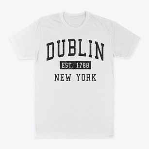 Dublin New York Classic Established Classic Dad T-Shirt
