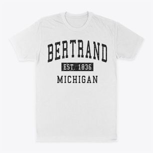 Bertrand Michigan Classic Established Classic Dad T-Shirt